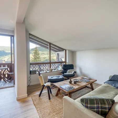 Bel Appartement Au Dernier Etage - Megève Exterior foto